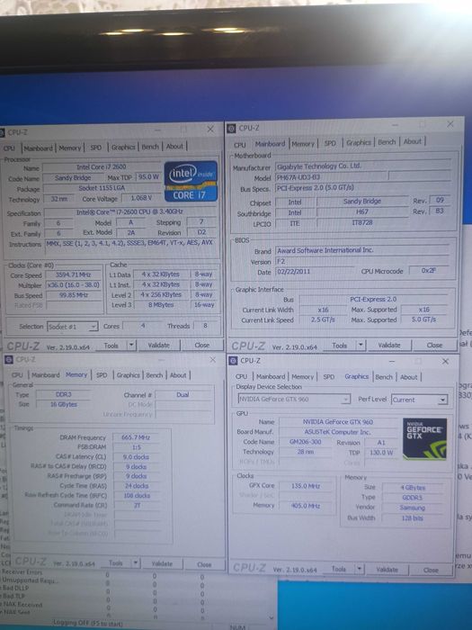 I7, Gtx960/4Gb, Ram 16Gb, 500HDD