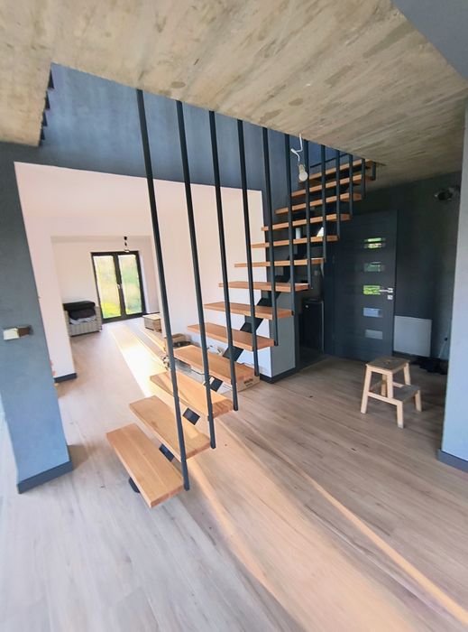Schody loft konstrukcja stalowa