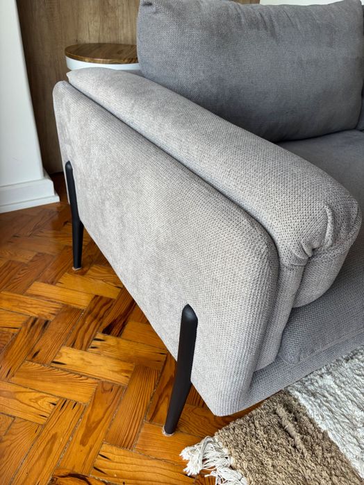 Sofá Malmo Cinza Escuro | HOMA