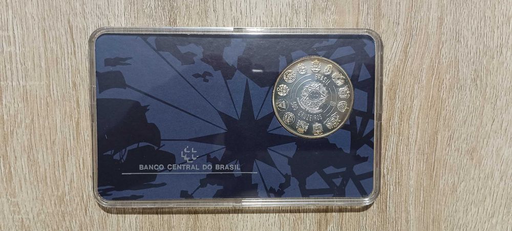 500 Cruzeiros - 4 Centenário do descobrimento da américa - PRATA
