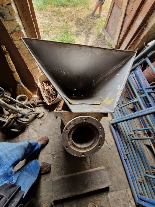 Продам шнековий транспортер з нержавійки.