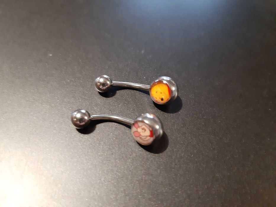 Kolczyk do pępka Kubus Puchatek Piercing do pępka