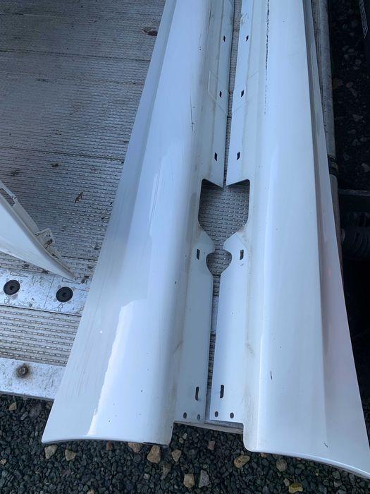 Bmw 3 e90 zderzak przód tył progi m pakiet komplet alpinweiss 300/0