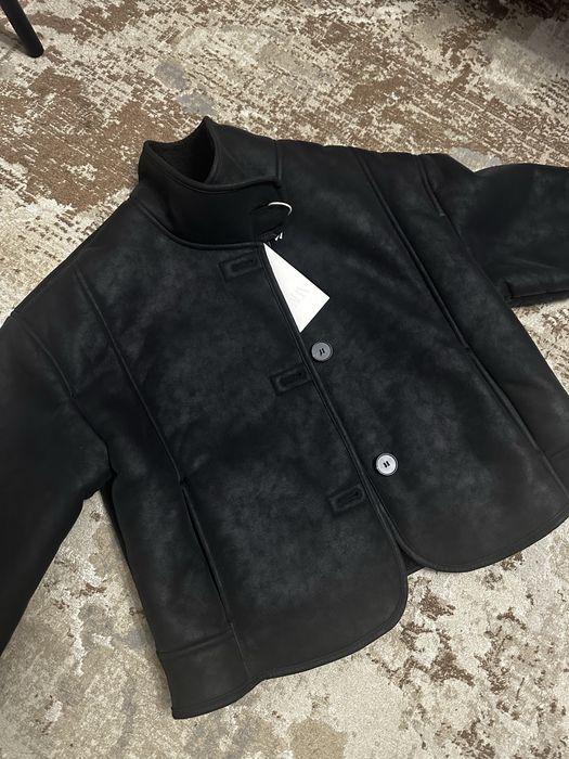 Авіатор Дублянка zara s-m чорна тренд коротка курточка