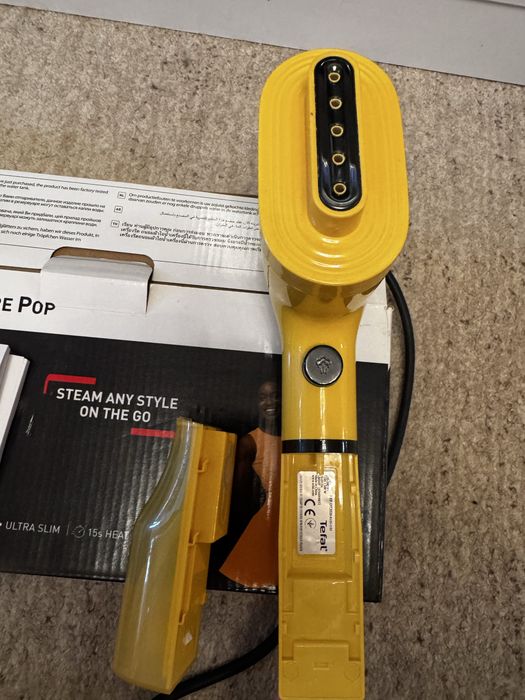 Ручний відпарювач Tefal PURE POP YELLOW