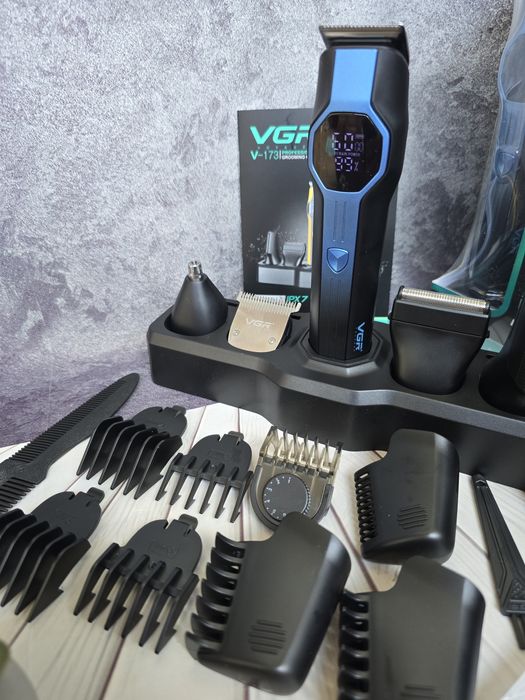 Стрижка Тример vgr 173 бороди носа голови трімер акумуляторі  машинка