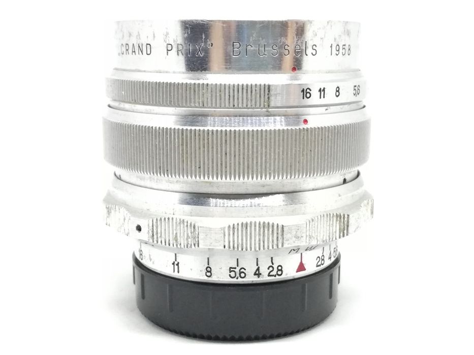 MIR 37mm 2.8 Grand Prix Brussels silver (M42)