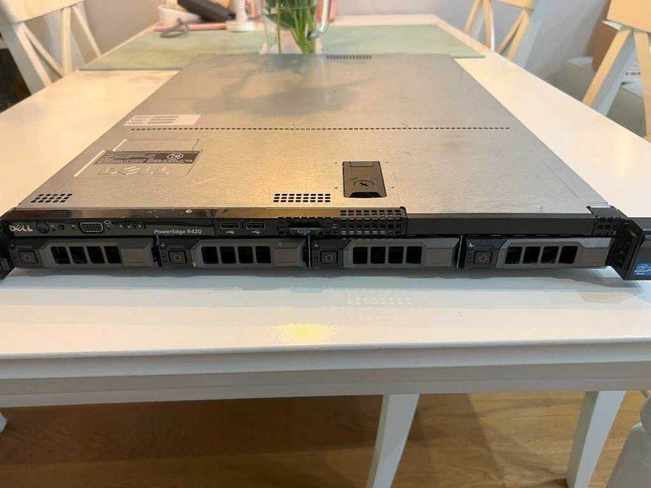 R420 2xE5-2440v2 H710 96GB + Ramki + Front