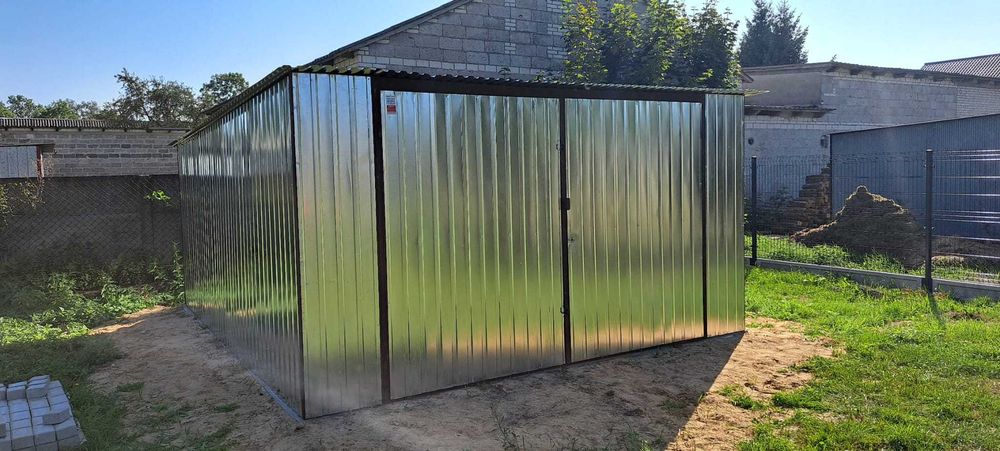 Garaż 4x6  MOCNY garaże blaszane Cała Polska  SZYBKI TERMIN!  Blaszak