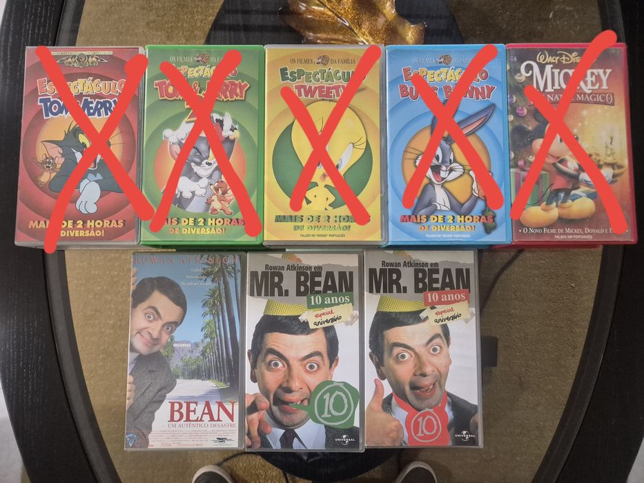 Filmes VHS Infantis Disney e Outros - Preços Variados