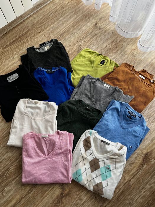 11 bluz z markowych firm  długi rękaw