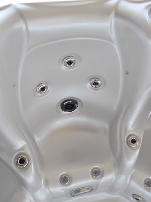 Jacuzi ogrodowe SPA Balboa 224×224×90 cm Akryl.  Pokrywa i schody
