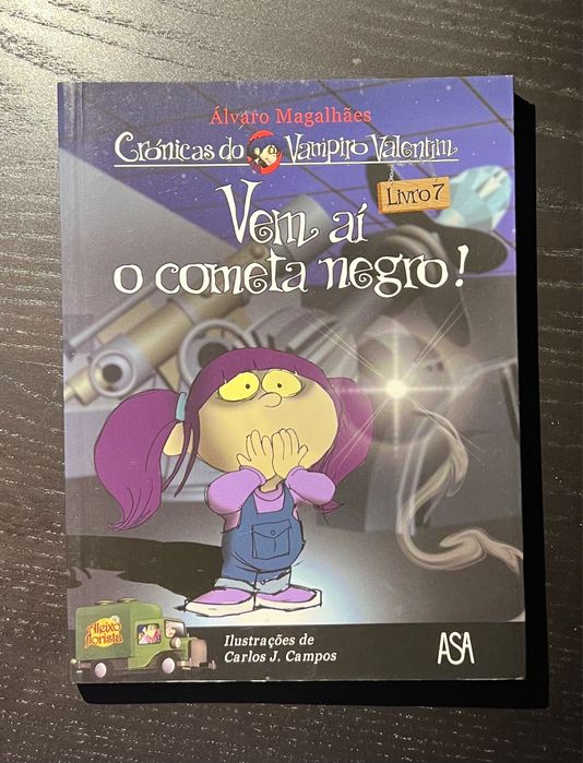 Saga de livros “crónicas do vampiro valentim”