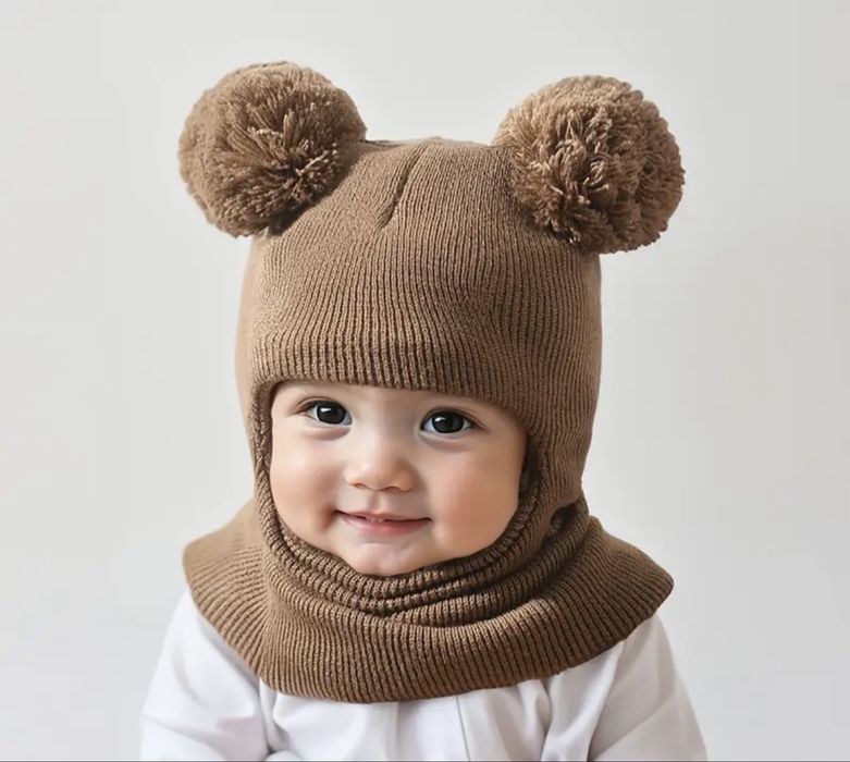 Шапка шолом дитяча, дитяча шапка, шапка шолом для немовлят