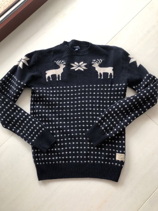 Sweterek młodziezowy welniany Gant