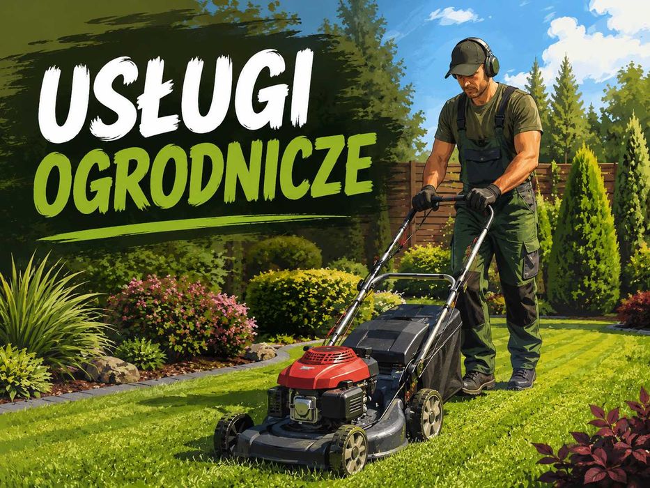 Usługi ogrodnicze - koszenie wycinka wywóz zieleni areacjawertykulacja sianie prace ziemne sadzenie prace porządkowe równanie terenu-Nidzica i okolice