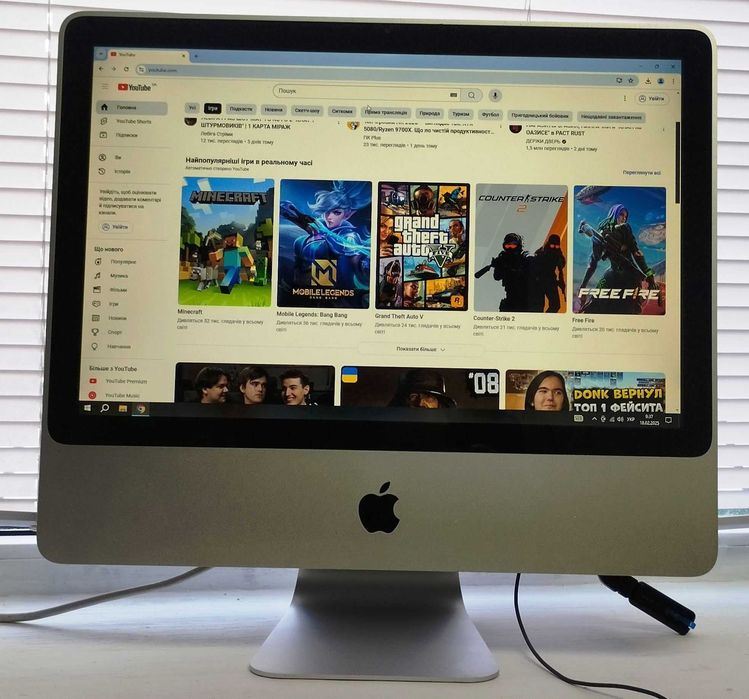 Apple iMac A1224 20" Intel® E8135 GeForce ™ GF9400 DDR3 8Gb SSD 120Gb