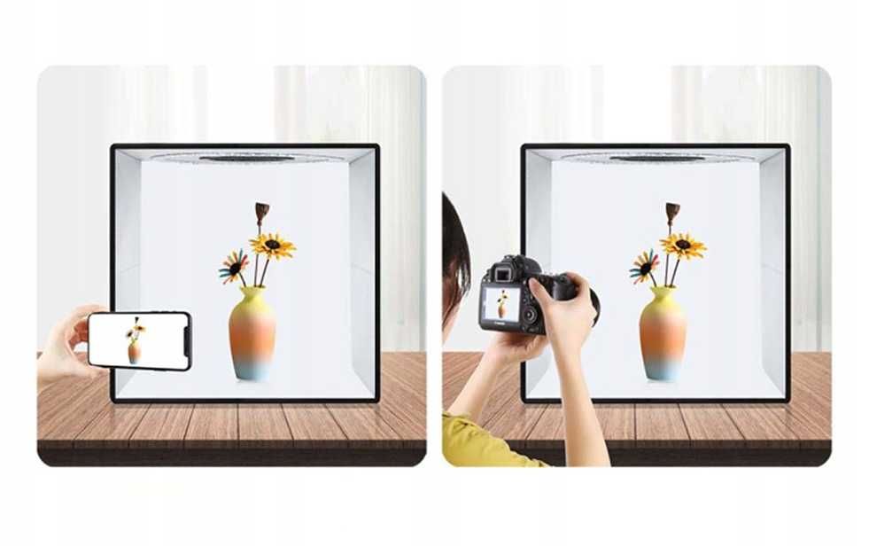 WYPRZEDAŻ Namiot Bezcieniowy Fotografii Zdjęć Produktowych 3200K-6500K