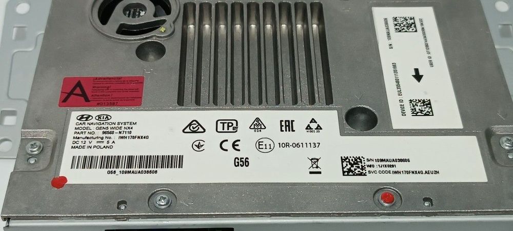 SISTEMA NAVEGAÇÃO GPS HYUNDAI TUCSON STYLE 2WD