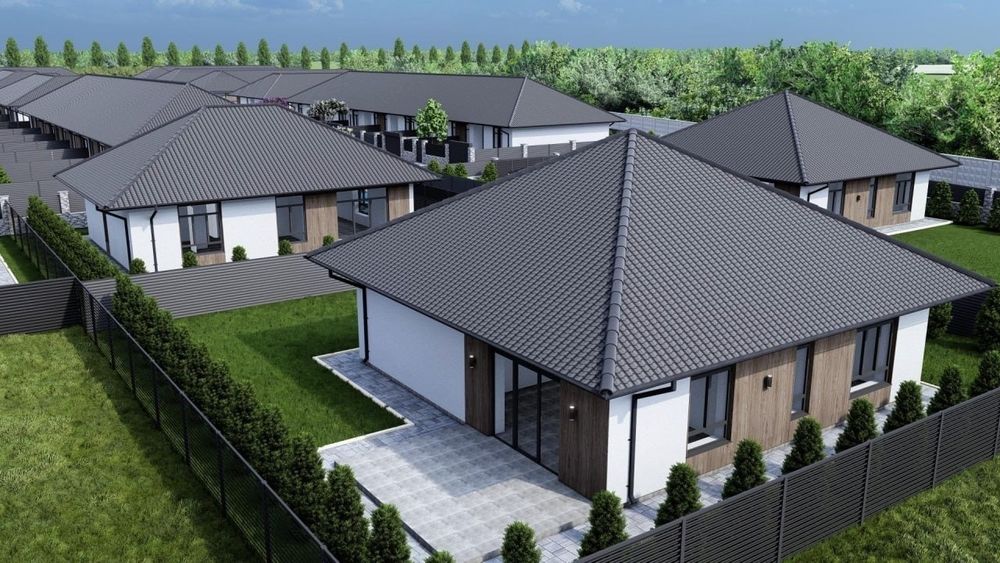 Кутовий таунхаус 58 м² з ділянкою 2.2 сотки у КМ Нова Мрія - знижка при 100% оплаті!