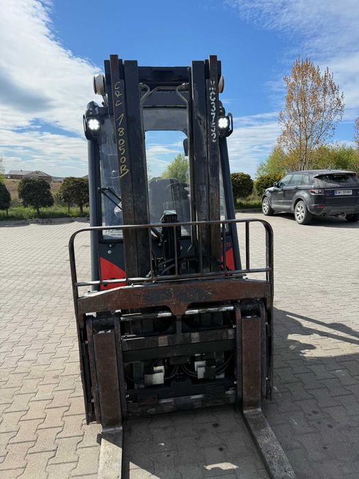 LINDE H35T EVO LPG Triplex вилковий навантажувач з ходу 4,7 м, позиціонер вил 2017 року