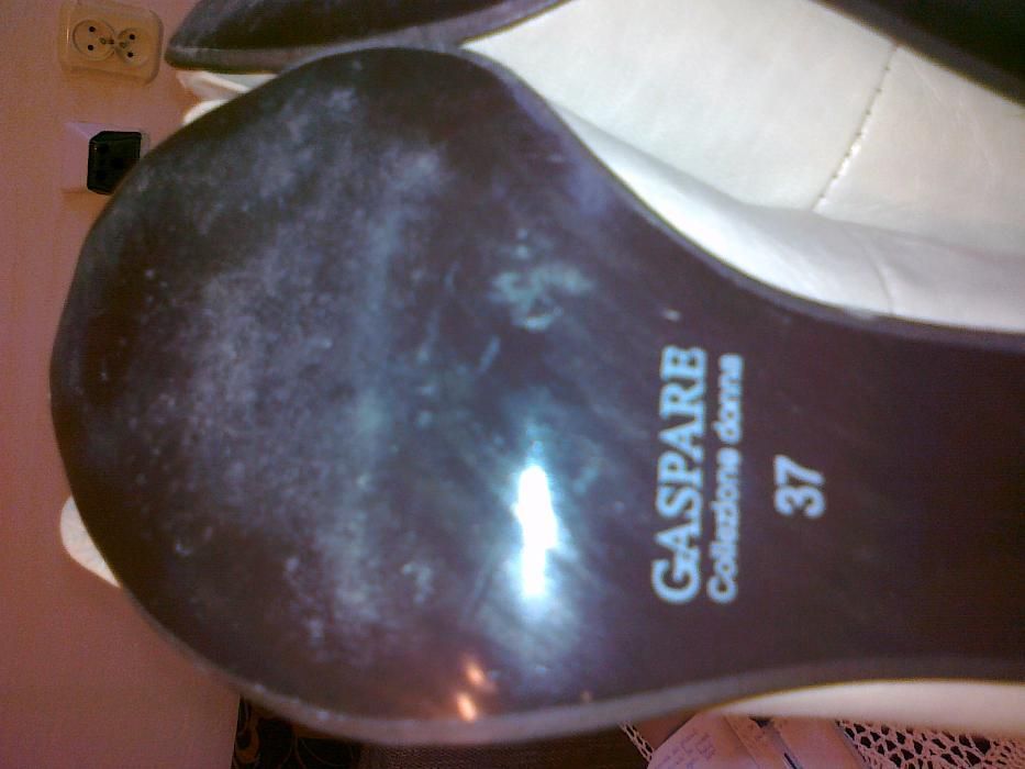 Buty szpilki skórzane r. 37