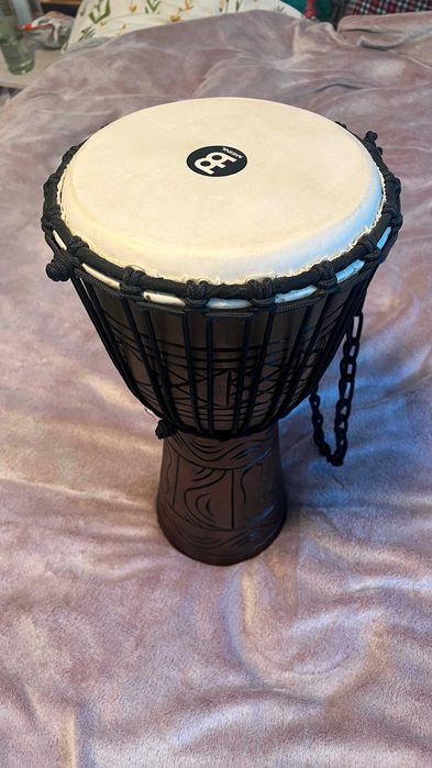 Djembe MEINL 10" – drewniany bęben afrykański, 24 cm