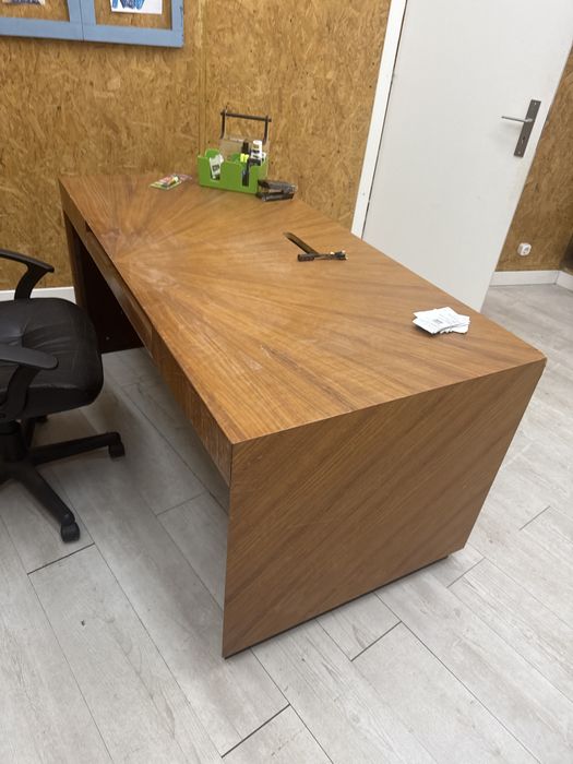 Secretaria madeira macica