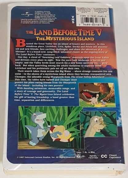 The Land Before Time - 5. The Mysterious Island / VHS видеокассета: 200 ...
