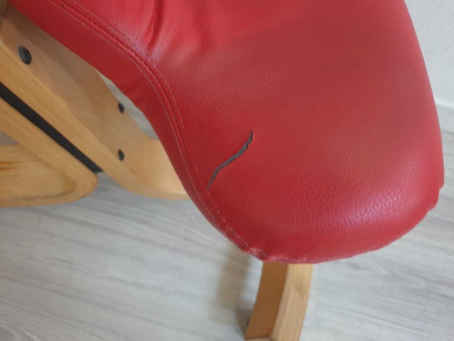 klękosiad krzesło ergonomiczne Rybo BALANS OFFICE retro vintage