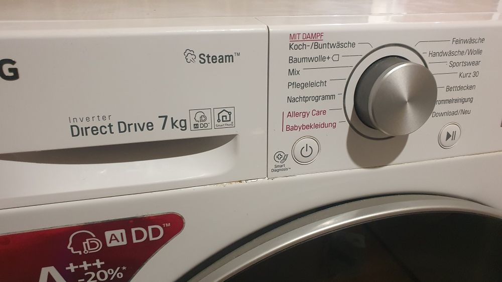 Пральна машина 2020г,стиралка узкая LG F2V4SLIM7 45см  Direct Drive