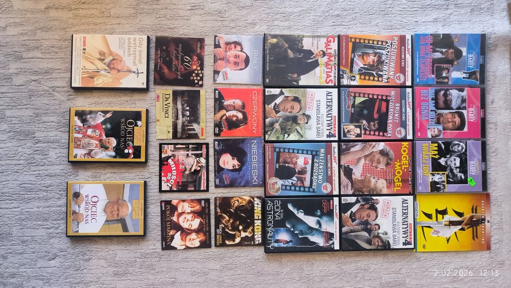 Filmy DVD komplet