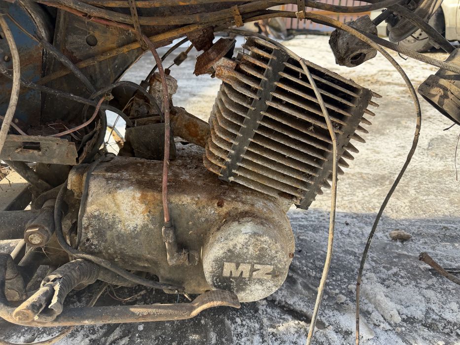 MZ ETZ 250 znalezisko stodolowe