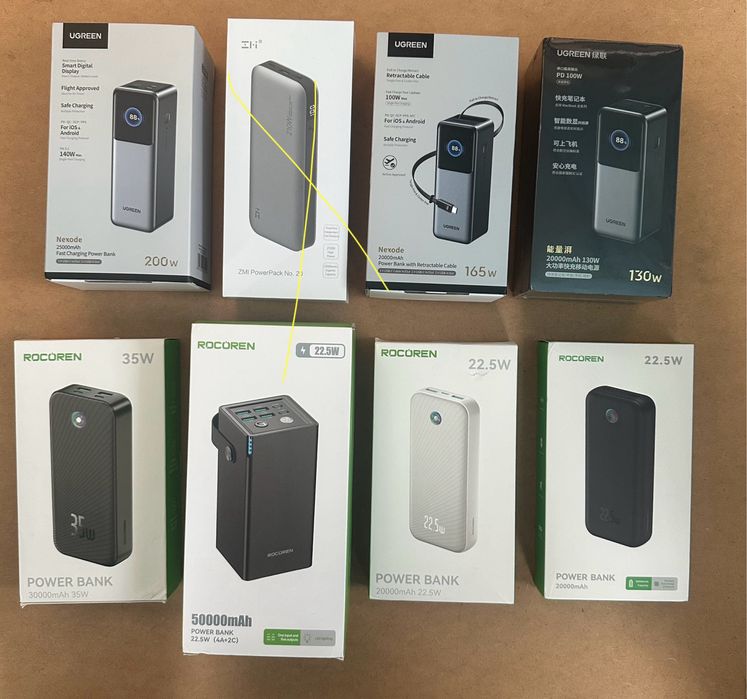 Павербанк UGREEN Nexode 25000mAh 200W UGREEN RECOREN