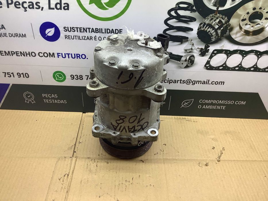 Compressor do ar condicionado Skoda Octavia