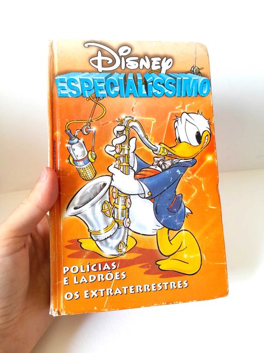 Livro de BD Disney Especialíssimo Número 65 Coleção Anos 90
