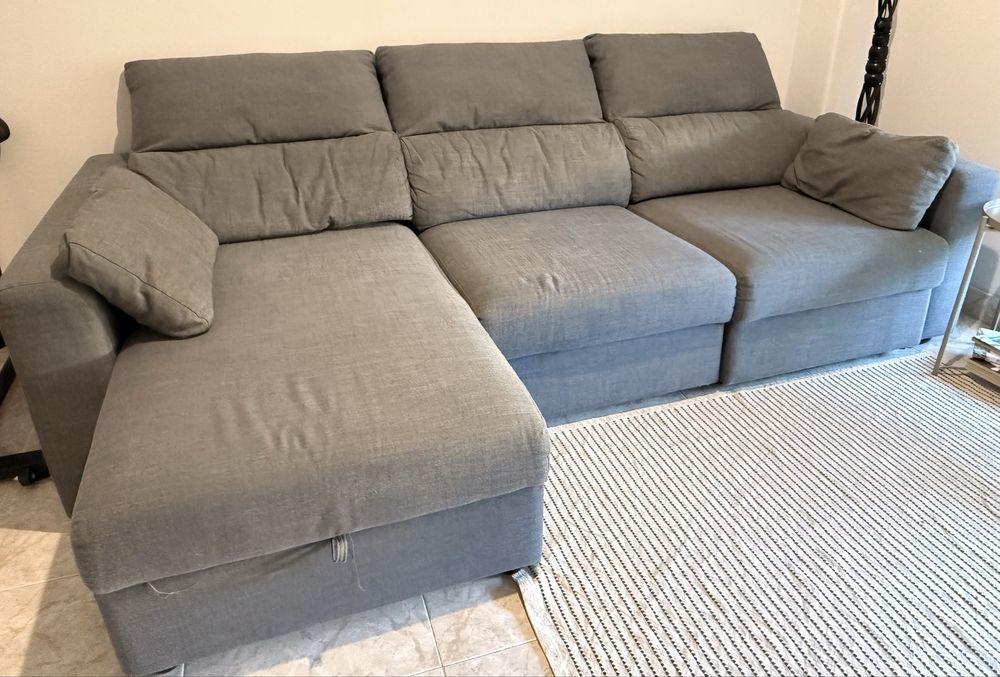 Sofá IKEA - Chaise longue c/arrumação