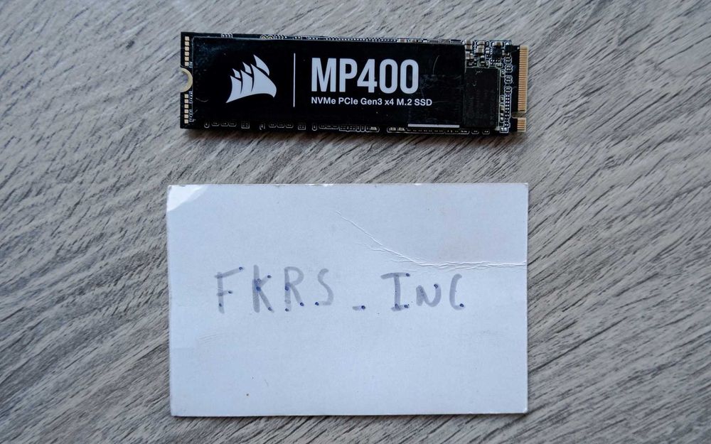 4TB Nvme Corsair MP400