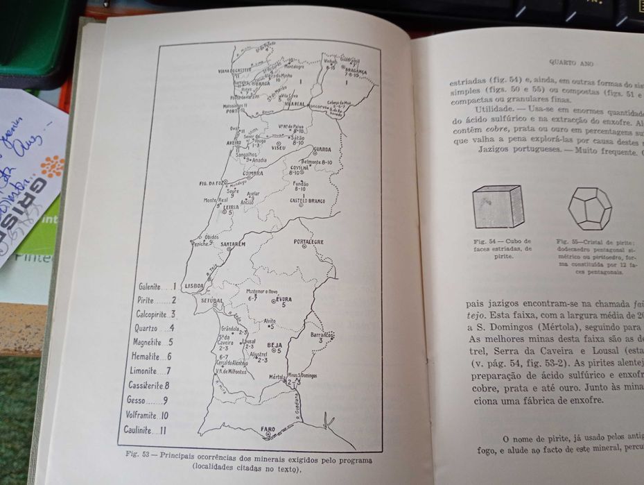 Compêndio de Mineralogia e Geologia, de 1959