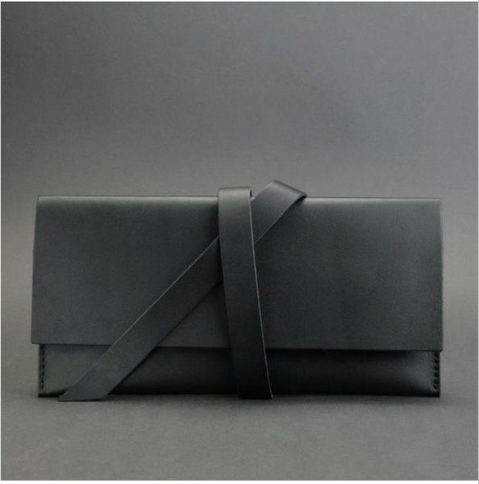 Тревел кейс чорний шкіра натуральна