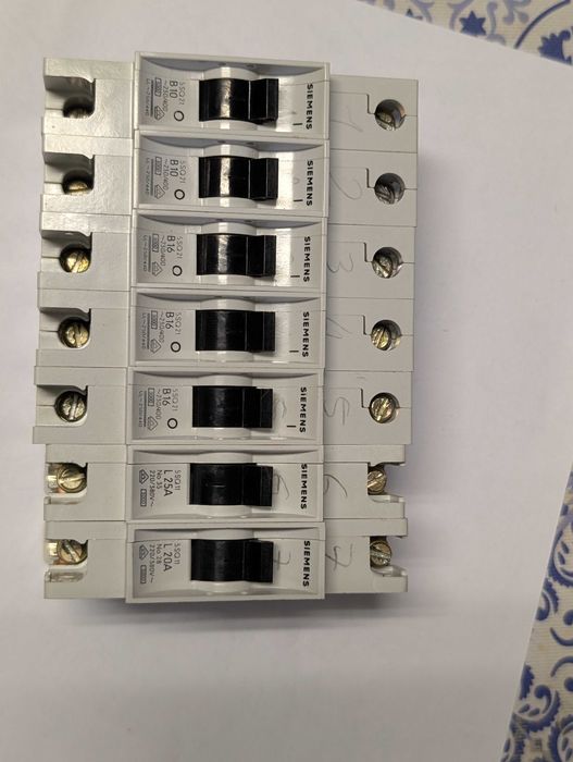 Disjuntores Siemens 1P