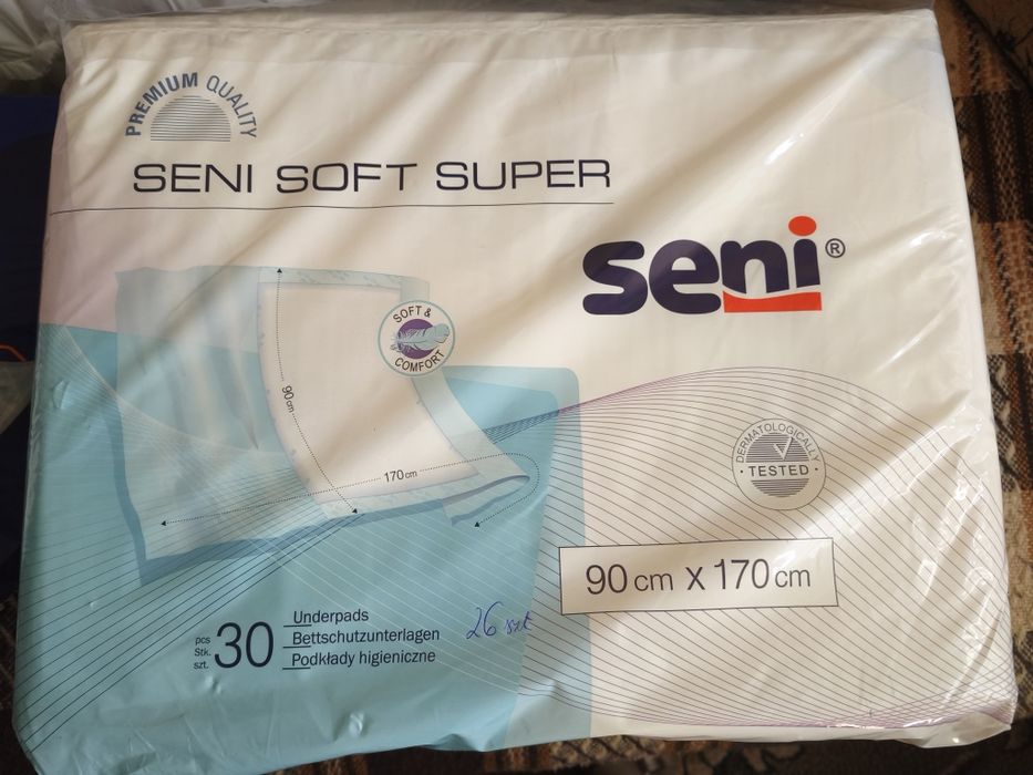 Podkłady higieniczne Seni Soft Super