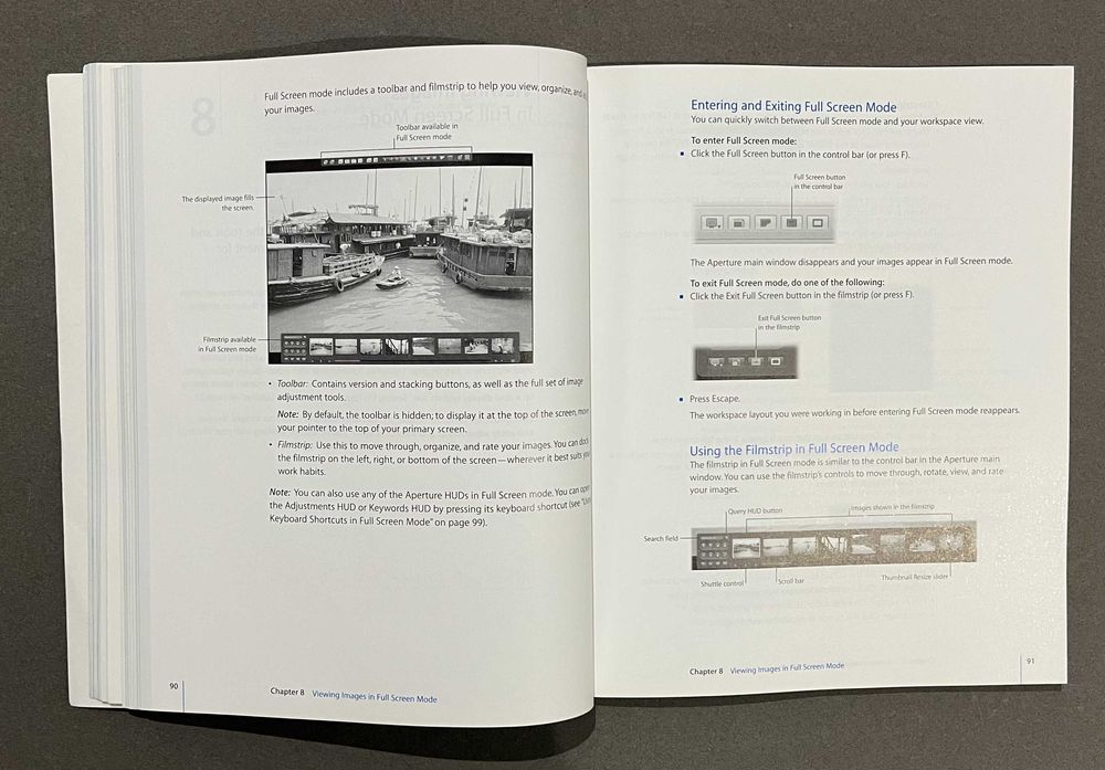 Livro Aperture Getting Started da Apple