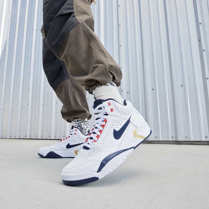 Оригінал! Кросівки Nike AIR FLIGHT LITE MID DJ2518-102 US 9.5 27.5 см