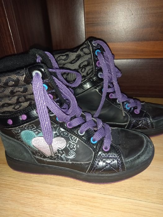 Buty trapery dziewczęce