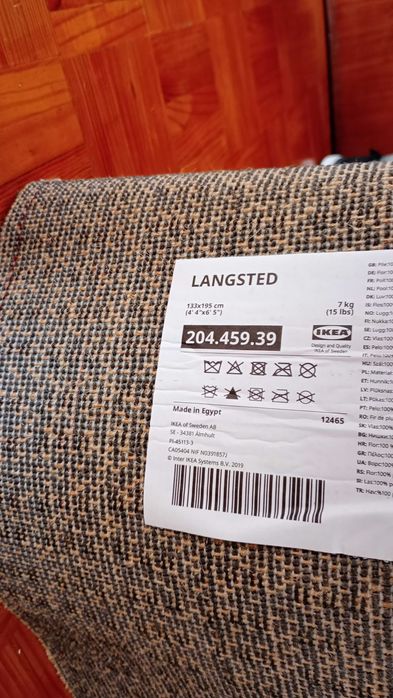 Tapete LANGTED 1.33x1.95m - Muito Bom Estado