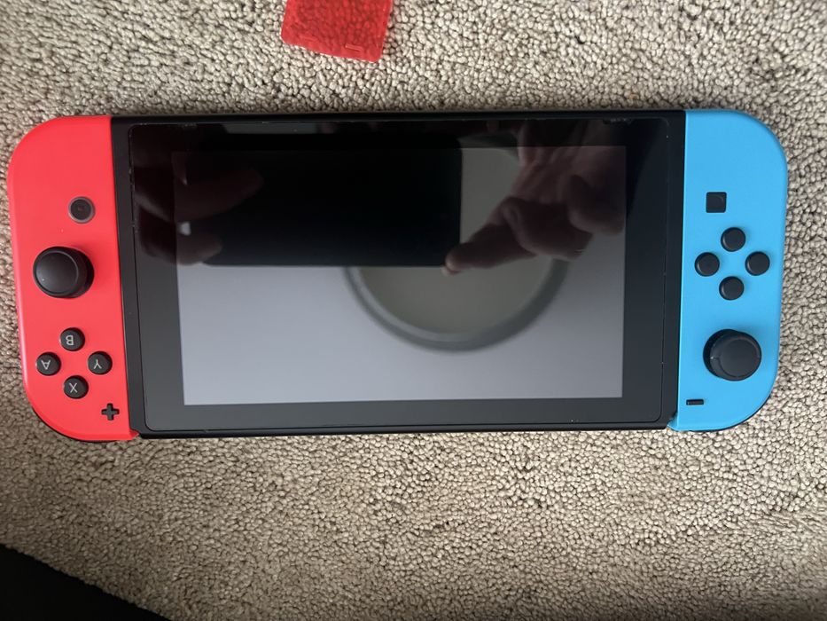 Nintendo switch com muitos acessorios