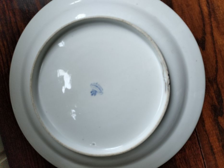 Блюдо. Братья Корниловы. Фарфор