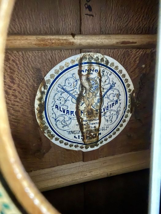 Guitarra Portuguesa Lisboa - Álvaro da Silveira - 1940