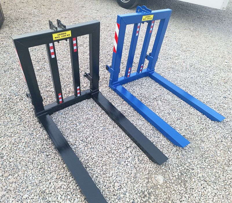 Paleciak na tylni tuz, widły do palet, widlak, paleciak